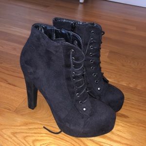 Lace Up Booties